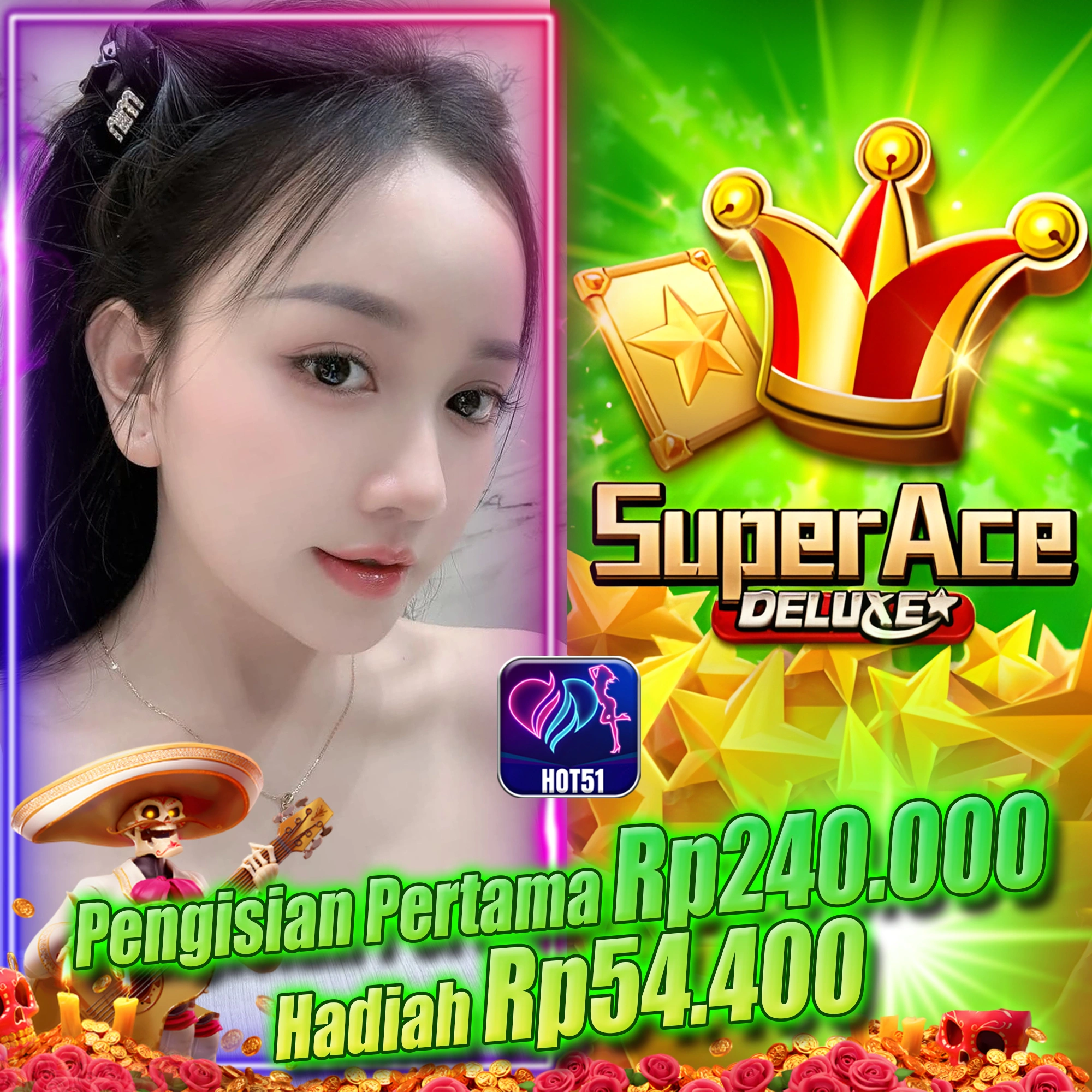HOT51 apk mod casino and live stream