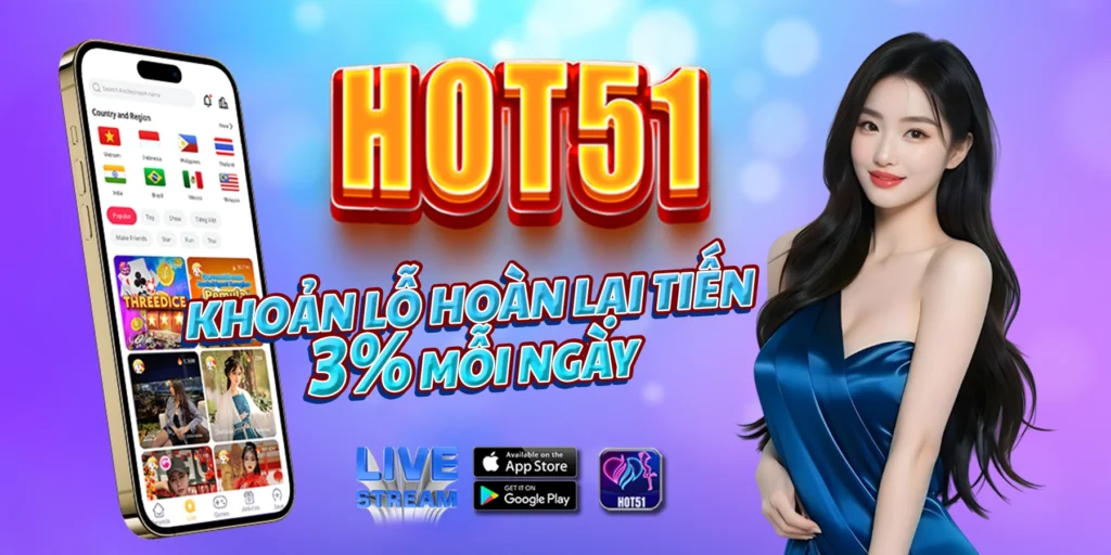 HOT51 apk mod casino and live stream game slot
