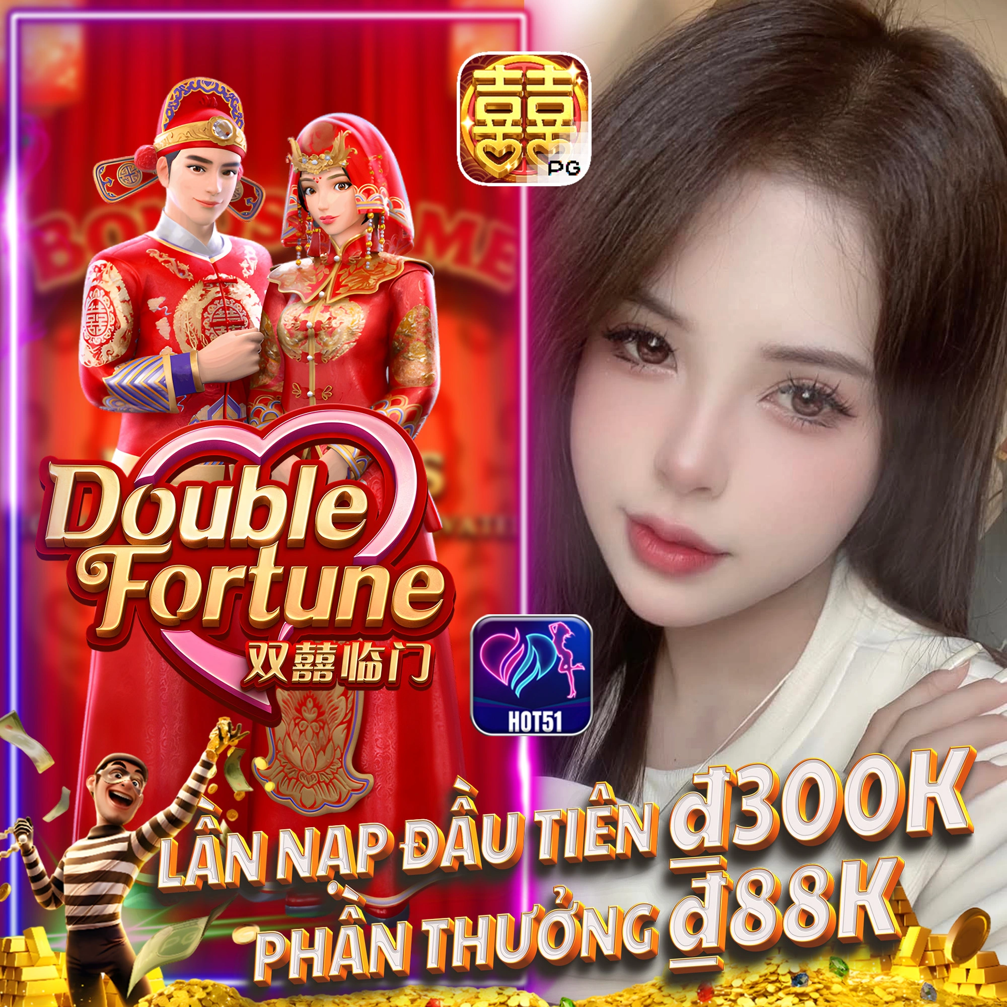 HOT51 apk mod casino and live stream game slot