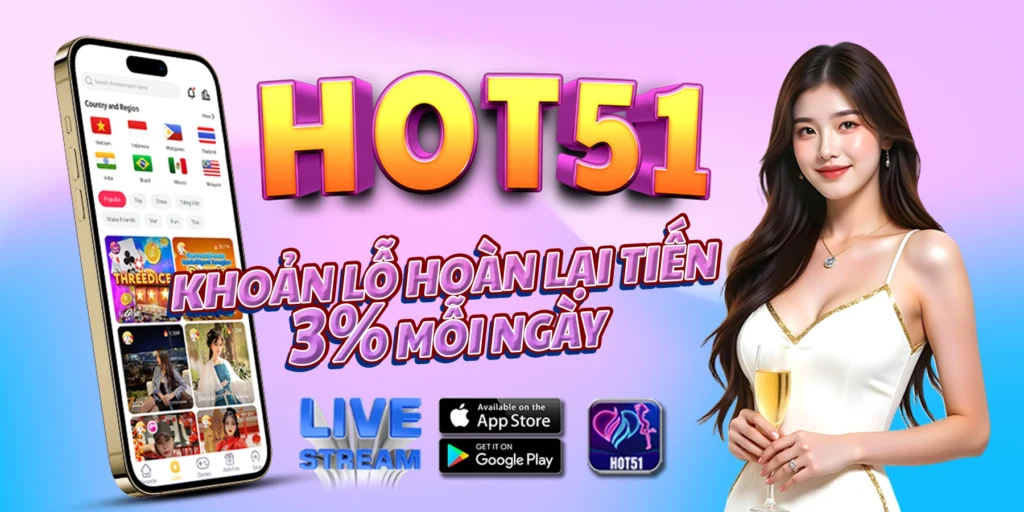 HOT51 apk mod casino and live stream game slot