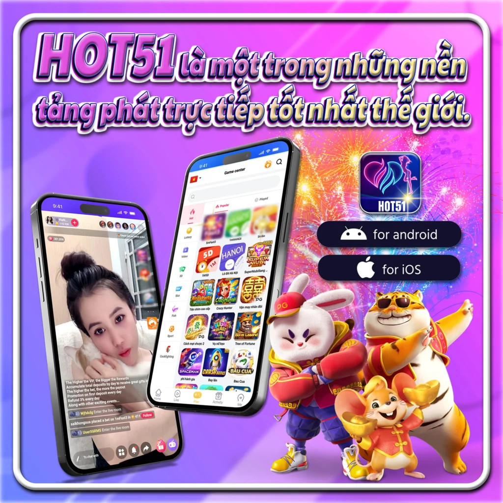 HOT51 apk mod casino and live stream game slot