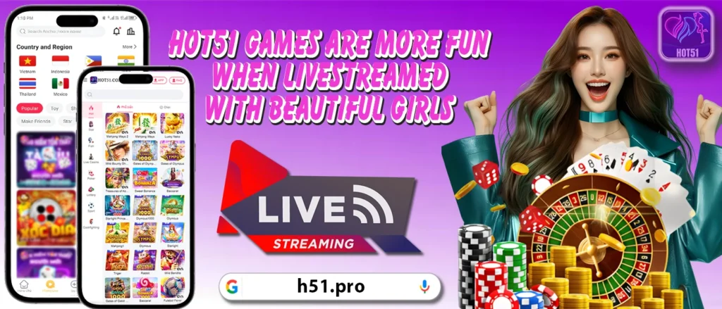 HOT51 apk mod casino and live streams